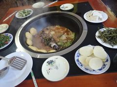 -北京龙庆四季香农家饭庄·灶台鱼·碳烤虹鳟鱼(龙庆峡店)