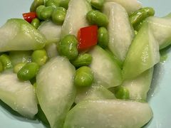 丝瓜毛豆-屋里厢上海菜馆