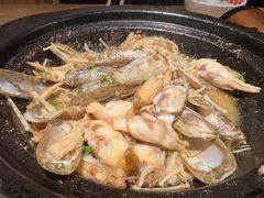 焗蛏子-邹开喜·炭炉鸡煲·海鲜火锅(虹口足球场店)