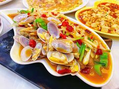 酸笋炒螺-覃记海鲜美食餐厅