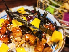 蒲烧鳗鱼芒果鹅肝粒饭-鸟鹏烧鸟居酒屋(熙龙湾店)