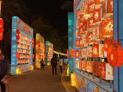 -欢乐海岸椰林沙滩-2025湾区超级灯会