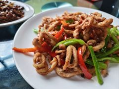 椒盐鱿鱼须-来顺成饭庄