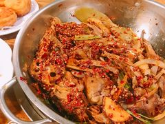 主打的干锅鸭头-安诚居干锅鸭头(八角店)