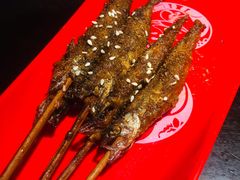烤多春鱼-老表记广西宵夜螺蛳鸭脚煲(西大店)