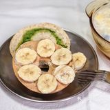 5/25 Monday ｜鲜奶苹果银耳羹 ·花生酱香蕉贝果🥯