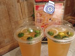 柠檬冰桔茶-探鱼·鲜青椒爽麻烤鱼(北京路天河城店)