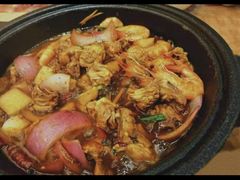 -蜀八婆鲍鱼鸡煲虾(宝安坪洲店)