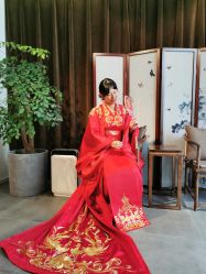 -藤薰定制中式嫁衣礼服旗袍店