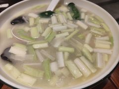 奶汤蒲菜-崔义清鲁菜馆(大明湖店)
