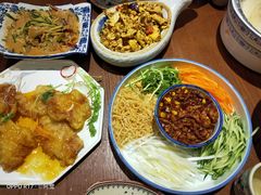 大酱炒笨鸡蛋-额娘·春饼烤鸭(华北七楼创始店)