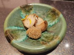 矶煮鲍鱼配鲍鱼肝酱-小十Omakase(地王大厦店)