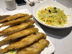 凉拌白菜丝-北李·海肠捞饭·大连菜(望京凯德MALL店)