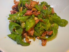 青椒炒肉-绿茶餐厅