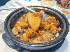 堂焗飘香沙姜鸡-百味馆·海鲜·湛江菜(后海花园店)