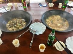 -粘豆包柴火铁锅炖