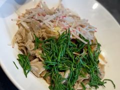 沙葱油泼莜面-紫泥369粗粮季(四牌楼店)