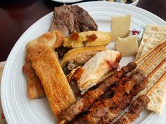 烤羊肉串-东莞塘厦三正半山温泉酒店·沙利文西餐厅