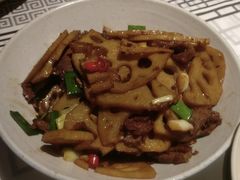 卤藕炒牛肉-农耕记·湖南土菜(halo广场店)