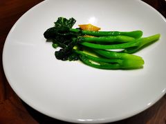 鲽鱼干炒芥兰-潮汕味道·煮海餐厅(金麟大厦店)