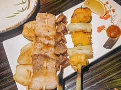 鸟鹏家鸡腿肉加葱-鸟鹏烧鸟居酒屋(熙龙湾店)