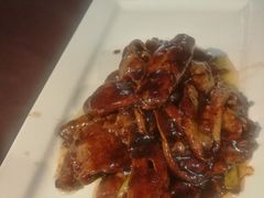 爆炒猪肝-洪齐林老镇
