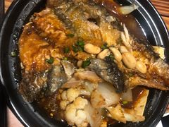 秘制烤鱼饭-老妈米线(港龙店)