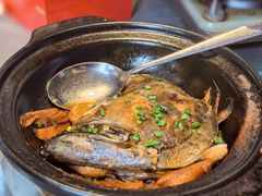 生焗鸦片鱼头-佬太公海鸭·海鲜大排档(上海总店)