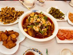 草原土鸡焖花卷-马旭土鸡焖花卷新疆菜大盘鸡·真域顺西域美食(天马大道店)