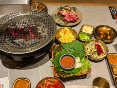 -草家酱蟹炭火烤肉店(珲春南路一店)