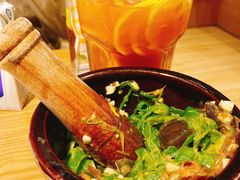 皮蛋青椒擂茄子-费大厨辣椒炒肉(皇庭广场店)
