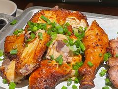 绿茶烤鸡烤肉合拼-绿茶餐厅(松江万达店)