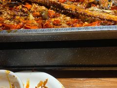 香辣烤江团鱼-江边诱惑巫山烤鱼(天通苑店)