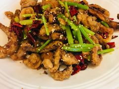 干煸鱿鱼须-大铁勺新津菜(东丽阳光新业广场店)