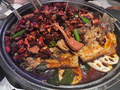 毛血旺烤鱼-辣尚瘾·烤鱼·新川菜(交大直营店)