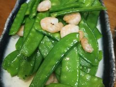 虾仁荷兰豆-馬蘭花開(车站大道店)