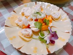 芥末虾球-龙桥私厨·姜花菊花过桥鱼·顺德菜(容桂店)