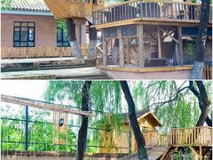 庭院的木屋游乐设施-日光山谷营地乐园