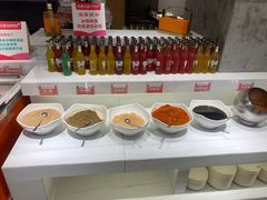 自助调料区-玫瑰花园自助烤肉(顺义鑫海韵通店)