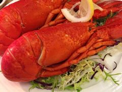 大龙虾好大味道一般-东方豪景花园酒店·怡景旋转餐厅