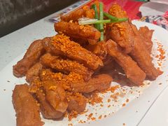 椒盐南瓜-肥仔文澳门猪骨煲(南京西路店)