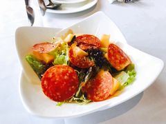 意大利萨拉蜜瓜配黑醋汁-哈布斯扒房(华发商都店)