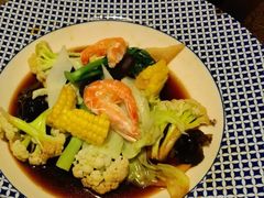 白灼豉油蔬-渝信川菜(西单店)