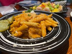 玫瑰雪蟹青虾通心粉-澳骄 Aussie Kitchen·手工披萨·西餐(国大店)