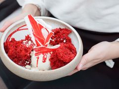 红丝绒芝士蛋糕圣代-城市露台景观餐厅(淮海路店)