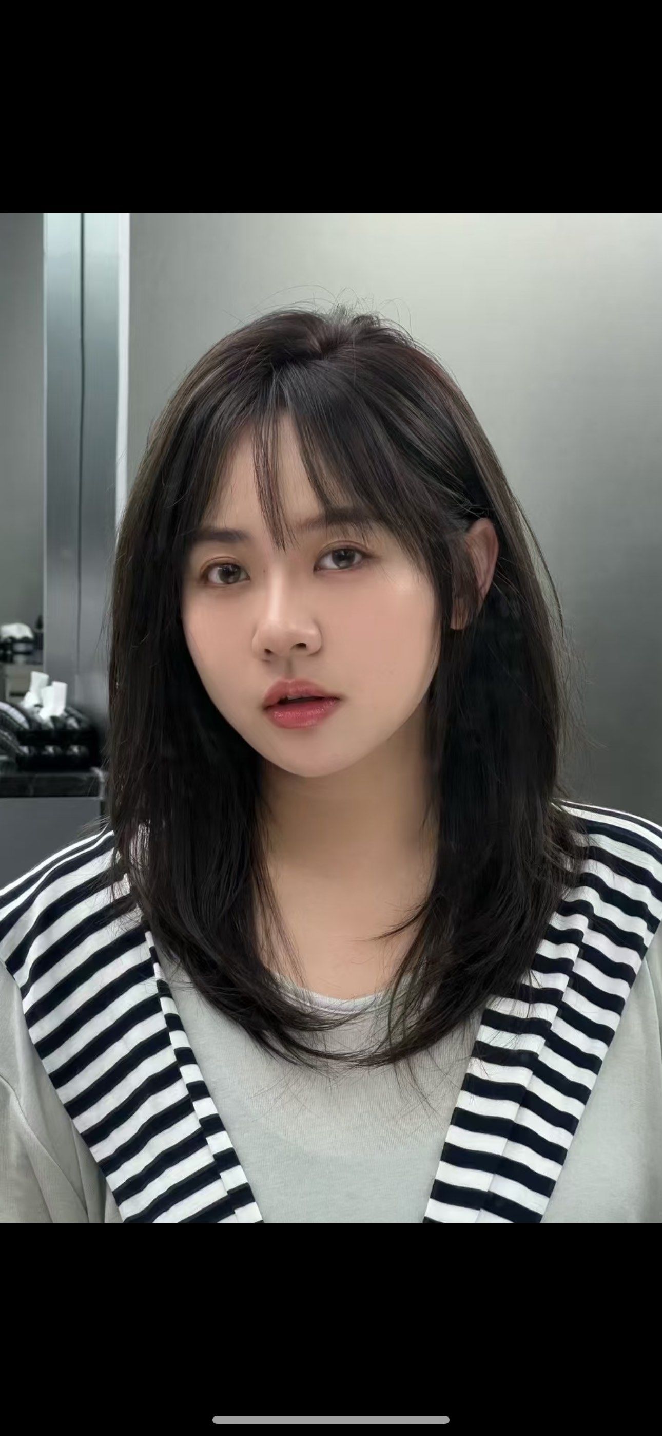 中长发简约风格 ✨