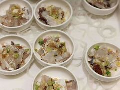 冰鲜江蟹生-温州王朝大酒店-自助餐厅