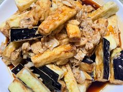 蛤蜊肉拌茄子-华春餐馆(鱼山路店)