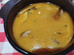 蘑菇汤莜面鱼鱼-西贝(宝乐汇店)