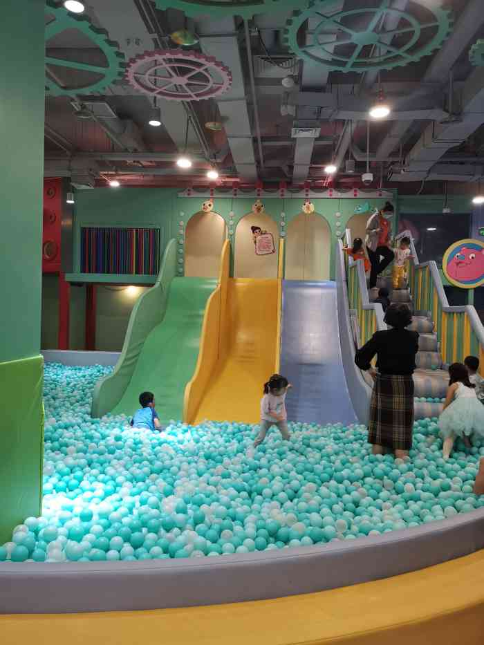 洛宝贝成长乐园(四元桥店)-"亲子年票打卡第三站,周末的中午过来,居然